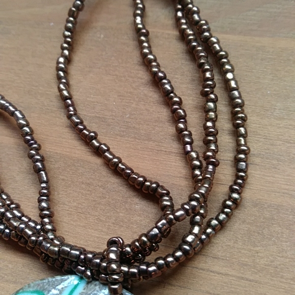 Vintage necklace and earrings - Picture 3 of 6